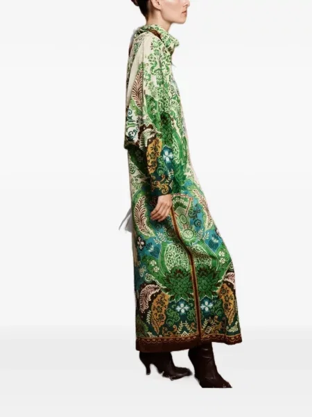 Rochie midi Alemais cu model floral cu imagine