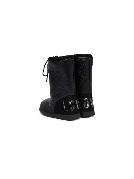 LOVE MOSCHINO Sniego batai juoda