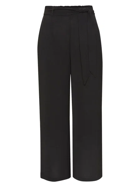 VIVANCE Hlače črna