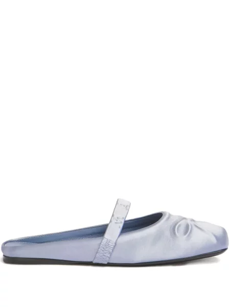 Balerini Marni din satin violet