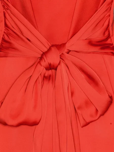 Rochie tip cămașă Rotate Birger Christensen de costum roșu