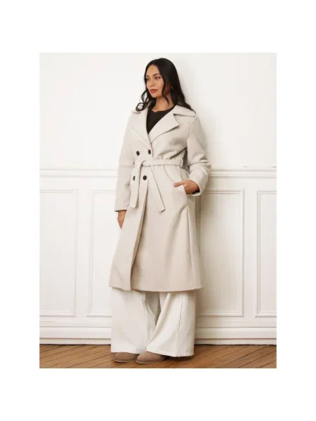 Palton La Modeuse bej