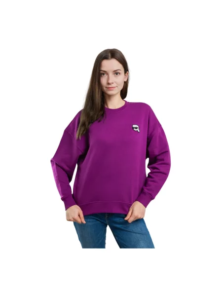 Bluza Karl Lagerfeld fioletowa