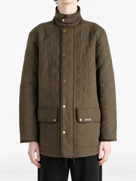 Matlasat geacă Barbour verde