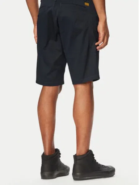 G-Star Raw Kratke hlače iz tkanine Bronson Mornarsko modra