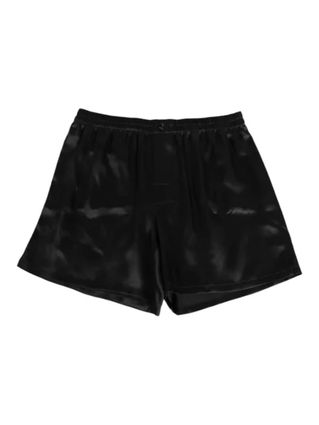 Satynowe majtki Dolce And Gabbana czarne