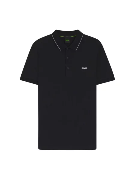 BOSS Green polo Paule 4 niebieska
