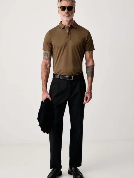 Tricou polo Michael Kors verde