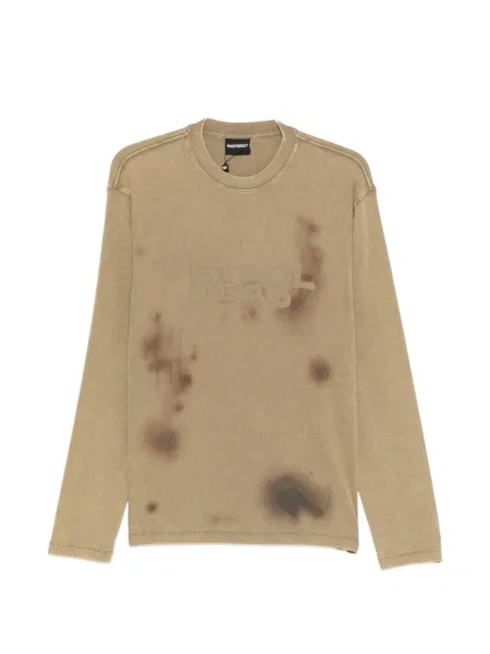 Риза Madfrenzy с кръгло деколте зелено