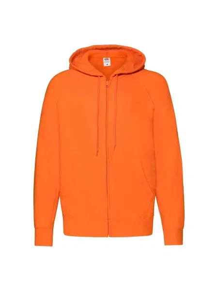 Hanorac cu glugă Fruit Of The Loom cu glugă portocaliu