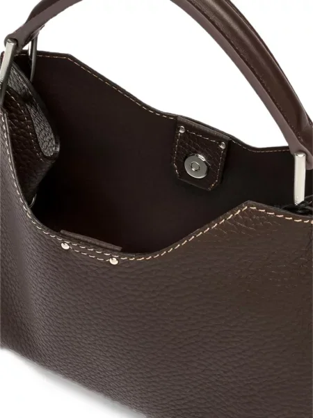 Geantă shopper Gianni Chiarini din piele maro