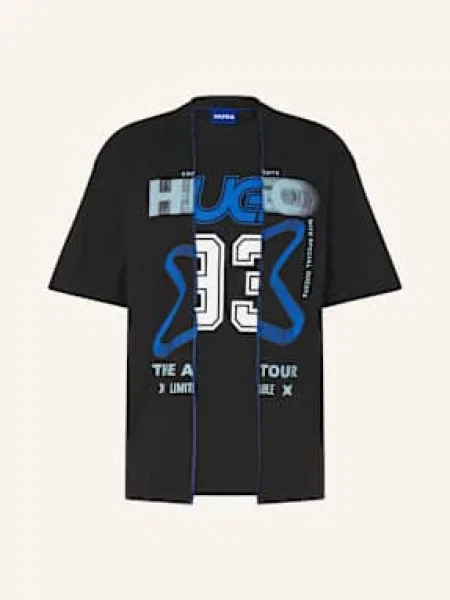 Hugo Blue Tričko Nesitis černá