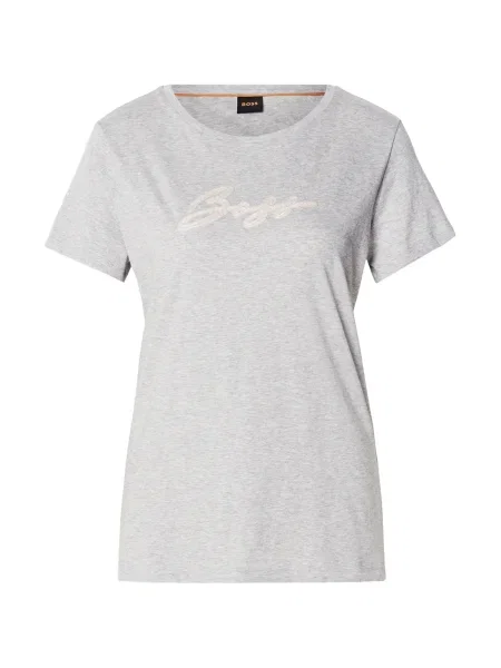 BOSS Majica siva bela