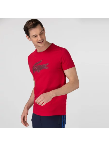 Спортивная футболка Lacoste красная