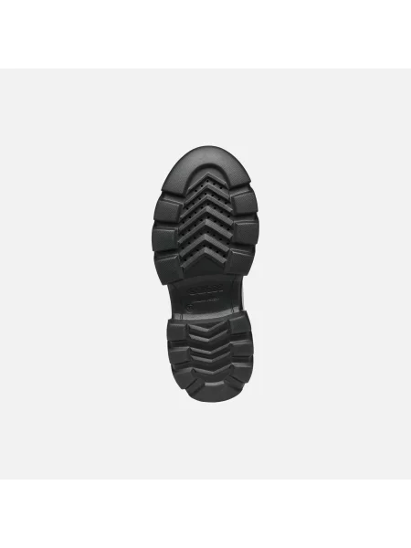 Geox Cizme J Junette Girl M Écru negru