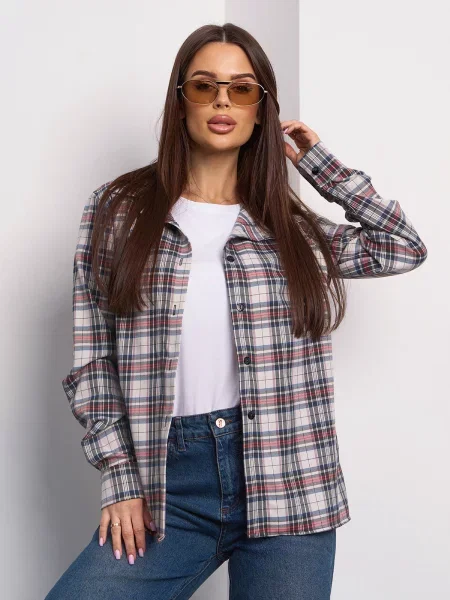 Сорочка ISSA Plus мультиколор