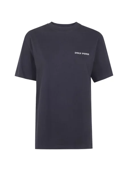 Tricou Daily Paper cu imagine albastru