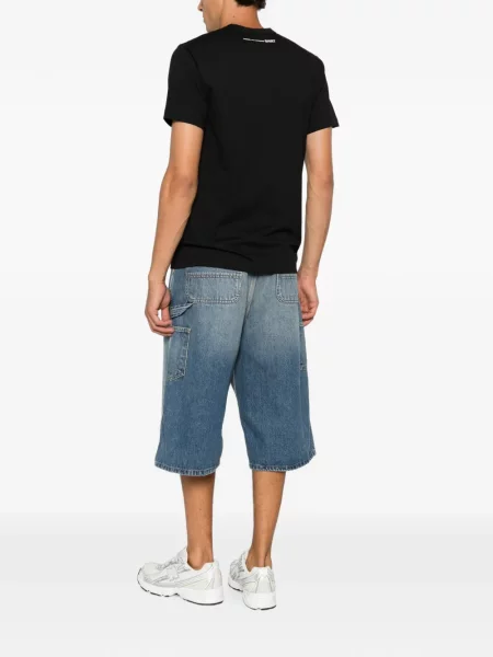 Тениска Comme Des Garçons Shirt с принт черно