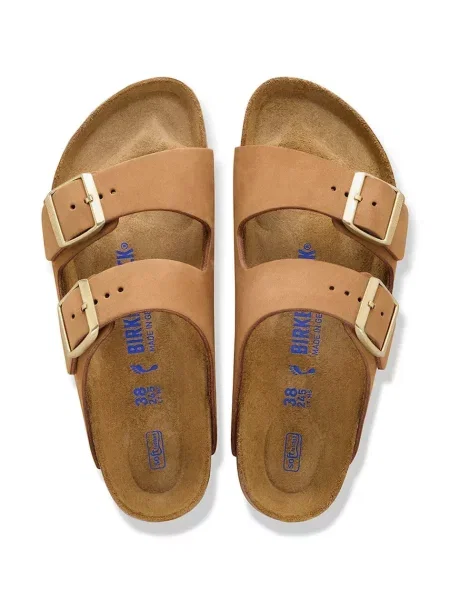 Кожаные шлепанцы Birkenstock