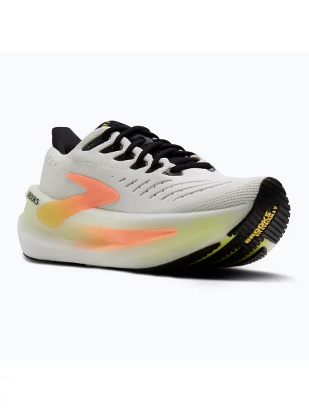 Încălțăminte de alergare pentru femei Brooks Glycerin Max 2 white/cyber yellow/nightlife alb
