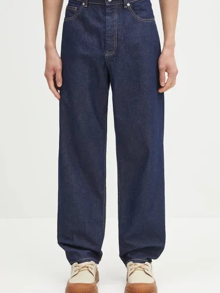 Džíny Maison Kitsuné Straight Denim