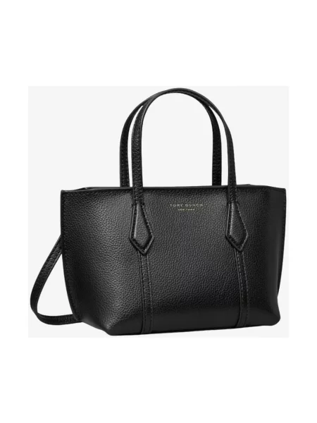 Shopperka Tory Burch skórzana czarna