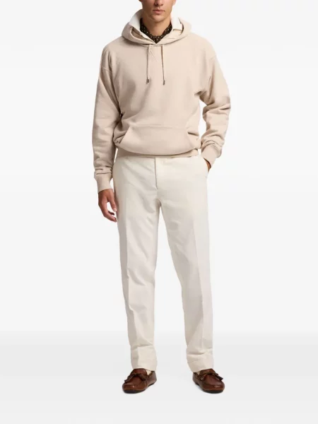 Hoodie Ralph Lauren Purple Label με κορδόνι μωβ