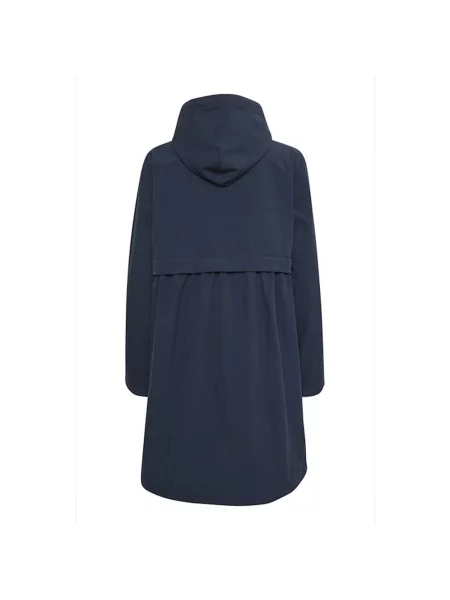 Kurtka Cream w kolorze melanż softshell niebieska