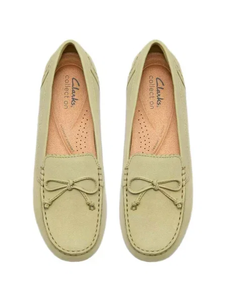Félcipő Clarks zöld