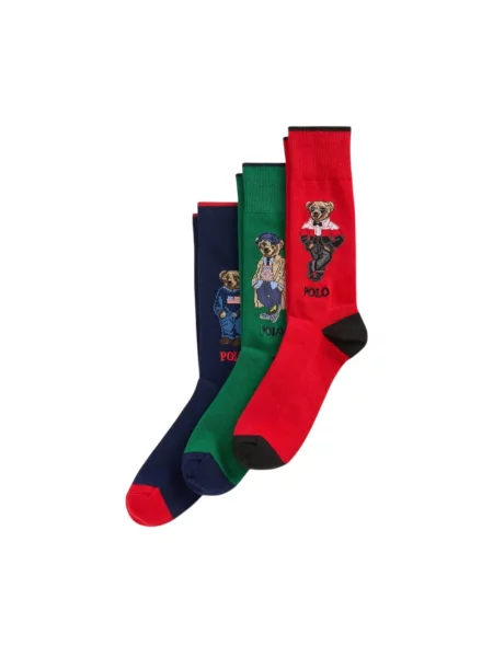 Polo Ralph Lauren skarpety czerwone
