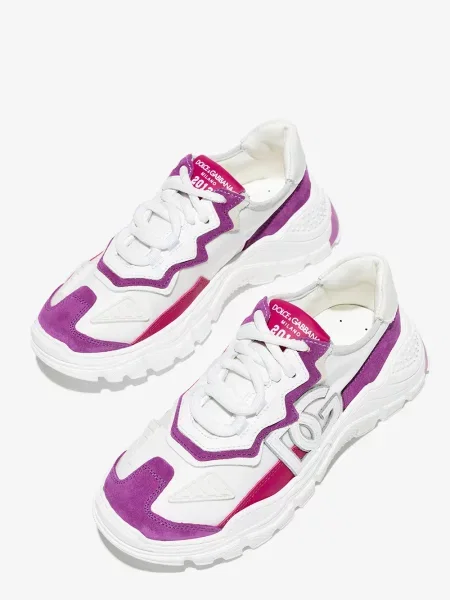 Sneakersy dziecięce Dolce And Gabbana białe