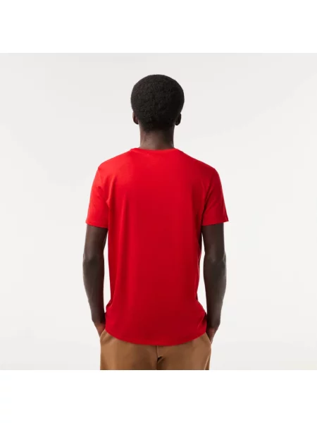 Lacoste T-shirt czerwona