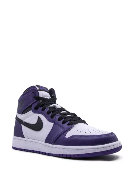 Sneakersy dziecięce Jordan Air Jordan 1 fioletowe