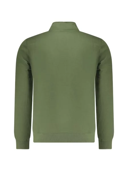 Hanorac cu fermoar U.s. Grand cu broderie verde