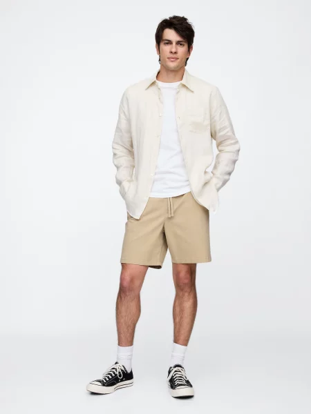 Pantaloni scurți Gap negru