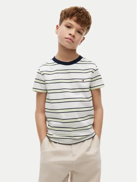 Tommy Hilfiger Tricou Essential Crem