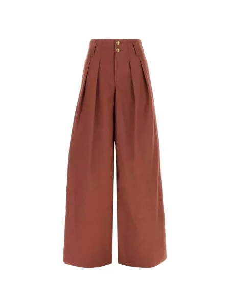 Pantaloni Chloé maro