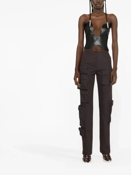 Cargo stiliaus kelnės Off-white balta