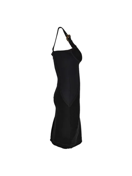 Sukienka jeansowa Versace Jeans Couture czarna
