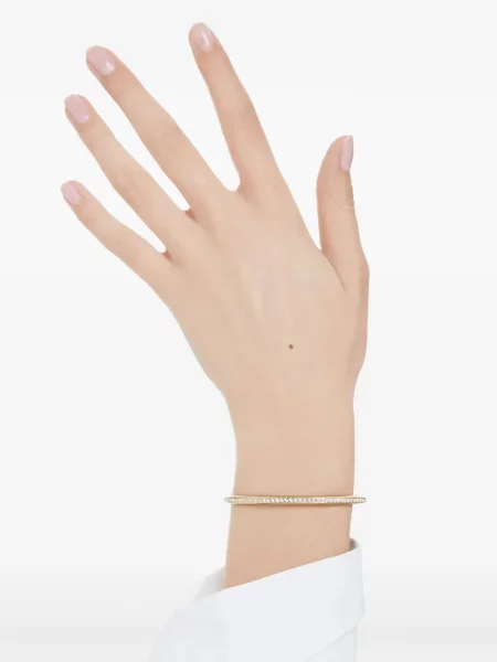 Bransoletka Swarovski z kryształkami złota