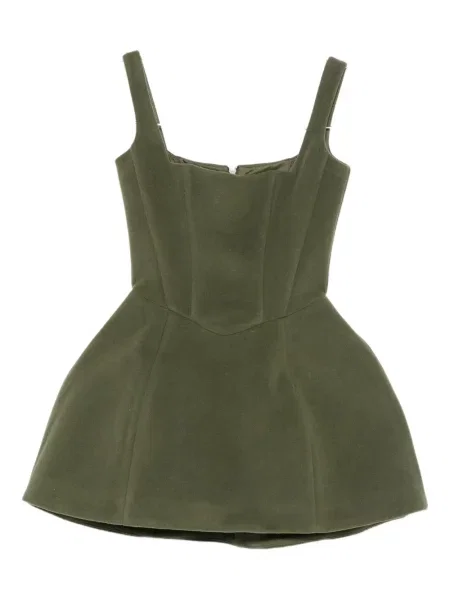 Rochie mini Vestiaire D'un Oiseau Libre de costum verde