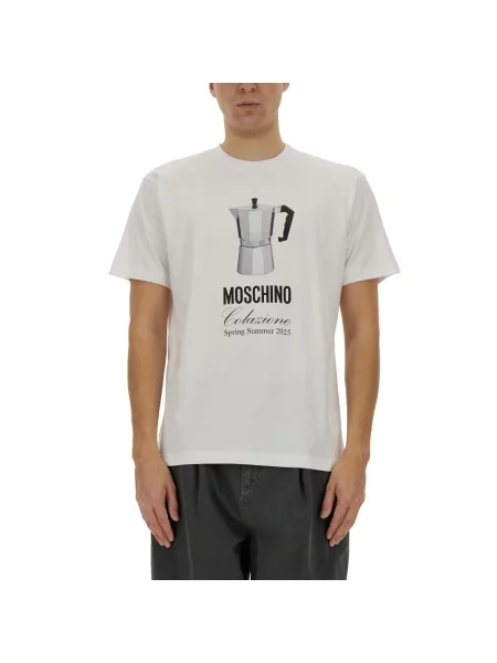 Koszulka Moschino biała