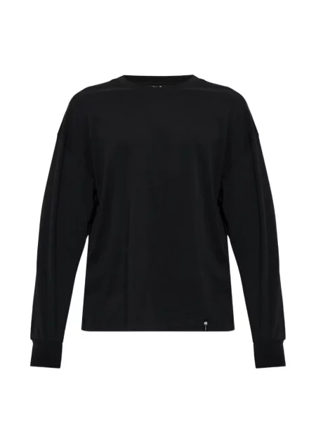 Lung tricou Palm Angels cu imagine negru
