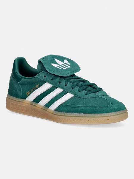 Semišové tenisky adidas Originals HANDBALL SPEZIAL LT W zelená