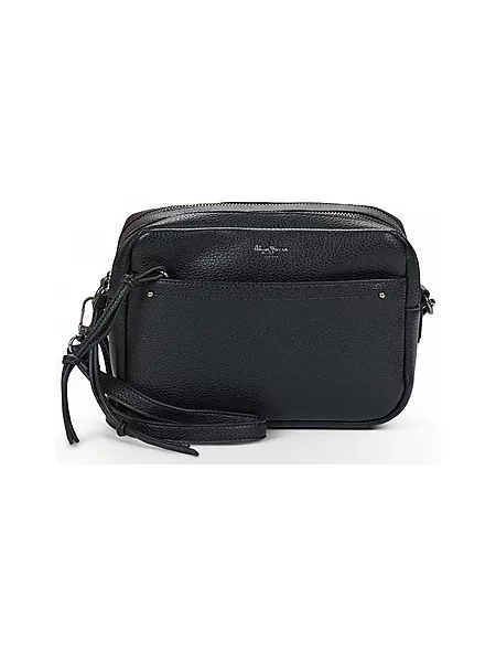 Crossbody torbica Pepe Jeans črna