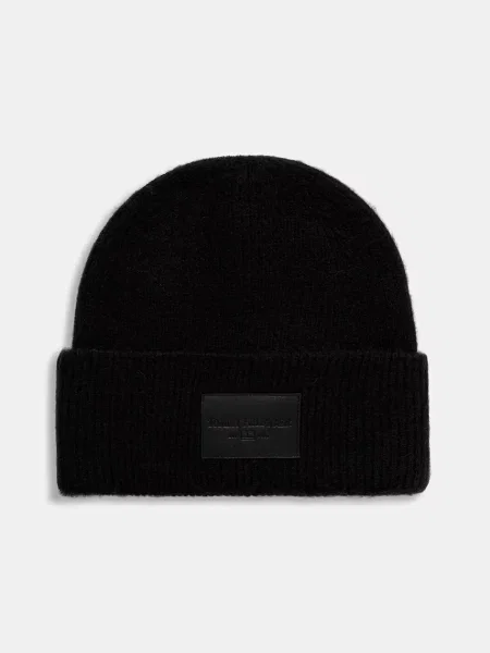 Tommy Hilfiger De lână căciulă negru