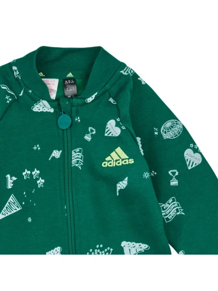 Salopetă copii Adidas verde