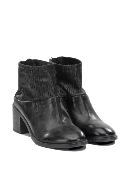 Cizme scurte Moma din piele negru