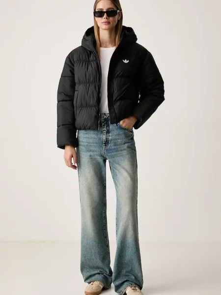 Adidas Originals стьобана куртка Hooded Padded