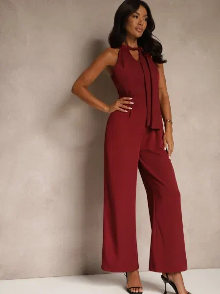 Salopetă Silelia bordo